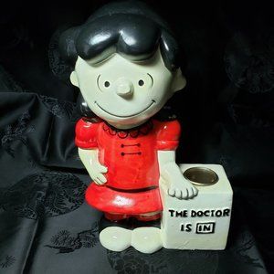 Vintage Lucy candle holder "The Doctor is In"